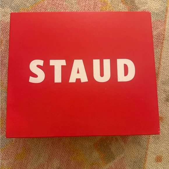 NWT STAUD Two-Tone Ankle Booties - Picture 2 of 7